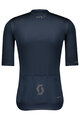 SCOTT Kolesarski dres s kratkimi rokavi - PREMIUM - modra