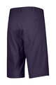 SCOTT Kolesarske kratke hlače brez naramnic - TRAIL FLOW W/PAD - vijolična