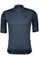 SCOTT Kolesarski dres s kratkimi rokavi - GRAVEL 10 - modra