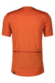 SCOTT Kolesarski dres s kratkimi rokavi - GRAVEL 20 - oranžna