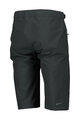 SCOTT Kolesarske kratke hlače brez naramnic - TRAIL STORM WP - črna