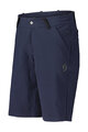 SCOTT Kolesarske kratke hlače brez naramnic - COMMUTER - modra