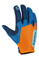 SCOTT Kolesarske  rokavice z dolgimi prsti - 350 RACE EVO JUNIOR - modra/oranžna