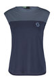 SCOTT Kolesarska  majica s kratkimi rokavi - TRAIL FLOW W - modra