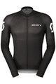 SCOTT Kolesarski dres z dolgimi rokavi poletni - PRO - črna