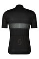 SCOTT Kolesarski dres s kratkimi rokavi - TEAM 10 - črna