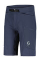 SCOTT Kolesarske kratke hlače brez naramnic - EXPLORAIR TECH - modra