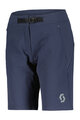 SCOTT Kolesarske kratke hlače brez naramnic - EXPLORAIR TECH - modra