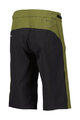SCOTT Kolesarske kratke hlače brez naramnic - TRAIL VERTIC PRO W/PAD - zelena/črna