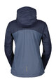 SCOTT Kolesarska  vetru odporna jakna - EXPLORAIR LIGHT WB W - modra