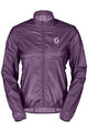 SCOTT Kolesarska  vetru odporna jakna - ENDURANCE WB W - vijolična