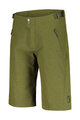 SCOTT Kolesarske kratke hlače brez naramnic - TRAIL FLOW PRO - zelena