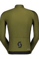 SCOTT Kolesarski dres z dolgimi rokavi zimski - PRO WARM - zelena