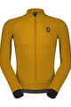 SCOTT Kolesarski dres z dolgimi rokavi zimski - RC PRO WARM - rjava