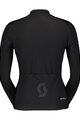 SCOTT Kolesarski dres z dolgimi rokavi zimski - PRO WARM - črna