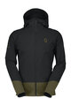 SCOTT Kolesarska  vetru odporna jakna - EXPLORAIR SOFTSHELL SL - črna/zelena