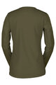 SCOTT Kolesarski dres z dolgimi rokavi poletni - TRAIL VERTIC LS W - zelena