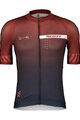 SCOTT Kolesarski dres s kratkimi rokavi - PRO - bordo/črna