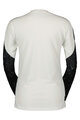 SCOTT Kolesarski dres z dolgimi rokavi poletni - TRAIL CONTESSA SIGN. LS W - bela