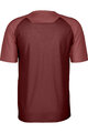 SCOTT Kolesarska  majica s kratkimi rokavi - DEFINED MERINO SS - rdeča