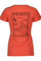 SCOTT Kolesarska  majica s kratkimi rokavi - DEFINED DRI SS W - rdeča