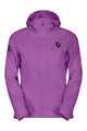 SCOTT Kolesarska  vetru odporna jakna - EXPLORAIR LIGHT WB W - vijolična