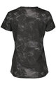 SCOTT Kolesarska  majica s kratkimi rokavi - DRI TIE DYE W - črna