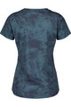 SCOTT Kolesarska  majica s kratkimi rokavi - DRI TIE DYE W - modra