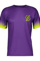 SCOTT Kolesarski dres s kratkimi rokavi - RC PROGRESSIVE SS - vijolična