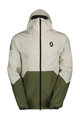 SCOTT nepremočljiva jakna - EXPLORAIR LIGHT DRYO 2.5L - bela/zelena