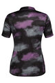 SCOTT Kolesarski dres s kratkimi rokavi - ENDURANCE 10 W - črna/vijolična