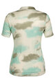 SCOTT Kolesarski dres s kratkimi rokavi - ENDURANCE 10 W - bela/zelena
