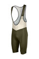 SCOTT Kolesarske kratke hlače z naramnicami - BIB RC TEAM ++ - zelena/siva