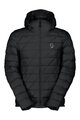 SCOTT Kolesarska  podaljšana jakna - INSULOFT LIGHT DOWN - črna