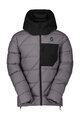 SCOTT Kolesarska  podaljšana jakna - INSULOFT WARM - siva/črna