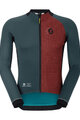 SCOTT Kolesarska  vetru odporna jakna - RC PRO WARM GTX WS-REMIX - zelena/rdeča