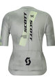 SCOTT Kolesarski dres s kratkimi rokavi - RC PRO W - siva/rumena