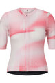 SCOTT Kolesarski dres s kratkimi rokavi - PRO SL W - rožnata/bela