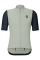 SCOTT Kolesarski dres s kratkimi rokavi - ENDURANCE - siva/modra