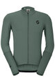 SCOTT Kolesarski dres z dolgimi rokavi poletni - ENDURANCE - zelena