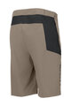 SCOTT Kolesarske kratke hlače brez naramnic - VERTIC LT W/PAD - bež/črna