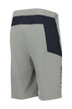 SCOTT Kolesarske kratke hlače brez naramnic - VERTIC LT W/PAD - siva/modra