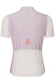 SCOTT Kolesarski dres s kratkimi rokavi - JUNIOR - bela/rožnata