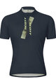SCOTT Kolesarski dres s kratkimi rokavi - JUNIOR - modra/rumena