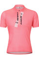 SCOTT Kolesarski dres s kratkimi rokavi - JUNIOR - rožnata/bela