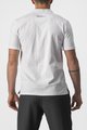 CASTELLI Kolesarska  majica s kratkimi rokavi - RACE DAY POLO - bela