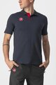 CASTELLI Kolesarska  majica s kratkimi rokavi - RACE DAY POLO - črna