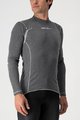 CASTELLI Kolesarska  majica z dolgimi rokavi - FLANDERS WARM - siva