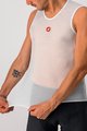 CASTELLI Kolesarska  majica brez rokavov - PRO ISSUE - bela