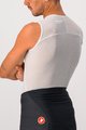 CASTELLI Kolesarska  majica brez rokavov - PRO ISSUE - bela